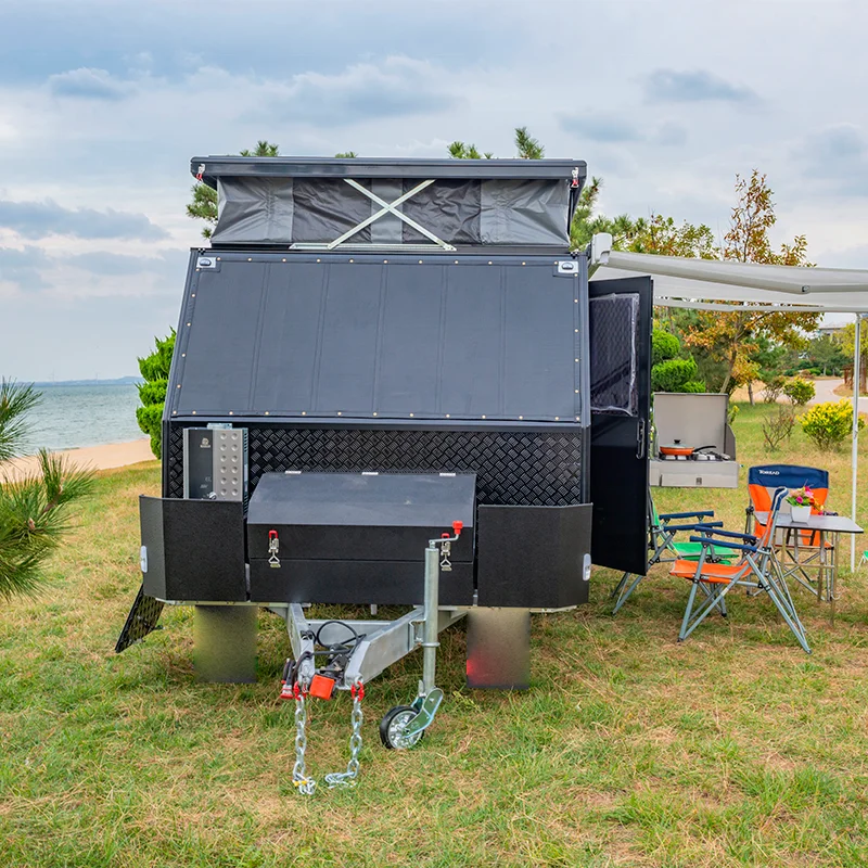 RVHOMELAND Fully furnished caravan trailer camping off road hybrid caravan