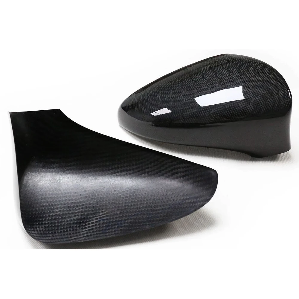 LHD Rearview Mirror Cover for Lexus 14-22 CT 13-18 ES IS GS LS RC RCF Honeycomb Carbon Fiber Side Mirror Shells Sticker Type