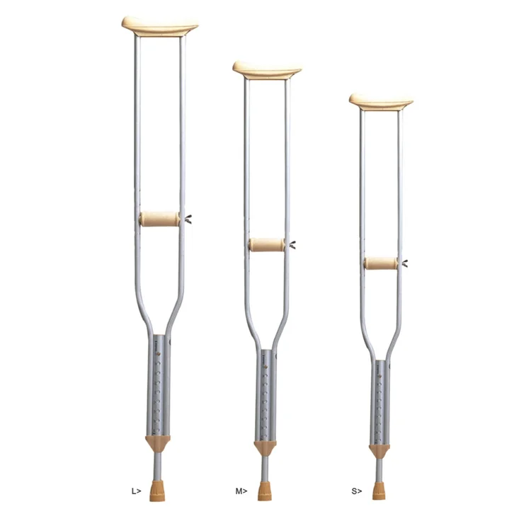 Aluminum Lightweight Arm Under Adjustable Disabled Cane Arm Crutch