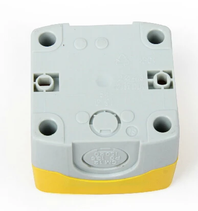 SAIPWELL Manufacturer Single-Phase 230VAC Single Way Emergency Stop Mushroom Head Electrical Switch Box