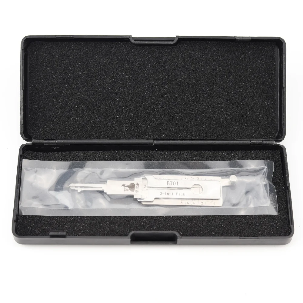 Lishi BT01 2 in 1 Car Door Lock Pick and Decoder Lock Pick Sets For Pentium B70.B50 locksmith tools Lishi BT01 2 in 1 Pick