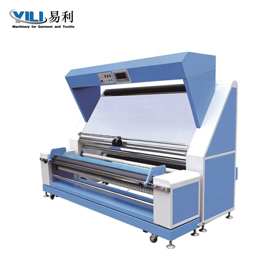 auto edge alignment fabric inspection machine rolling machine