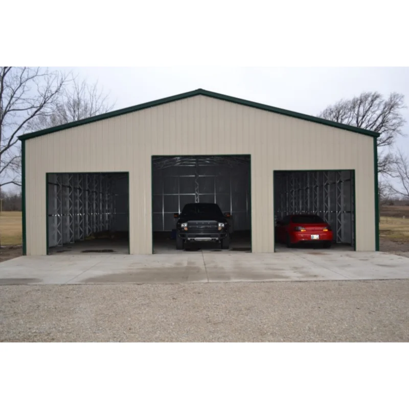 Низкая цена, стальные конструкции, металлические сборные автомобильные Гаражи и сараи, автомобильные гаражи для магазинов