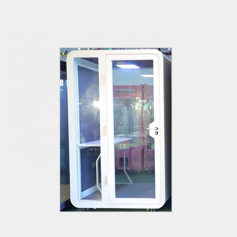 Movable Sound Isolation Booth for Private Office Working Room Phone Cabin Soundproof Acoustic Pod