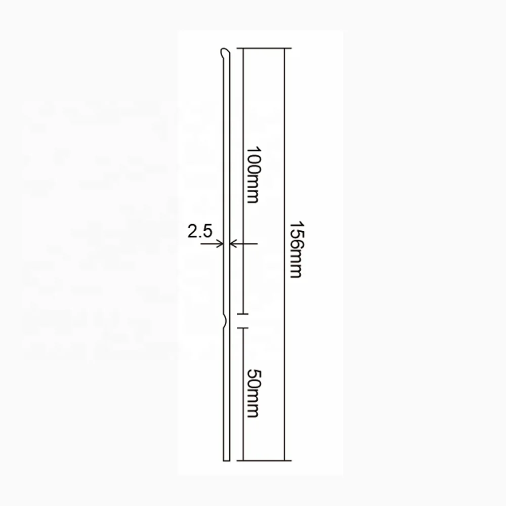 S156-A, New Arrival PVC Profile 6.14' Plastic Skirting Board