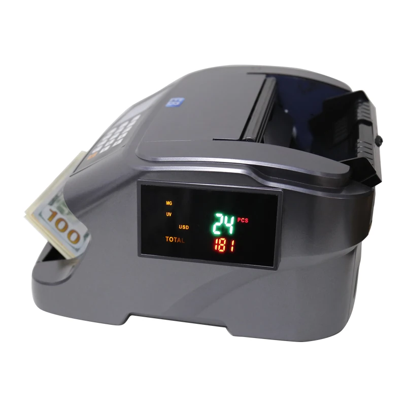 LD-6200V-1 Value banknotes counter machines bill checker with UV MG IR RGB detection function money counter equipment