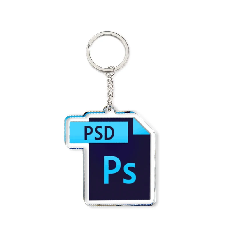 Of high quality Advertising promotion computer key chain Factory customization