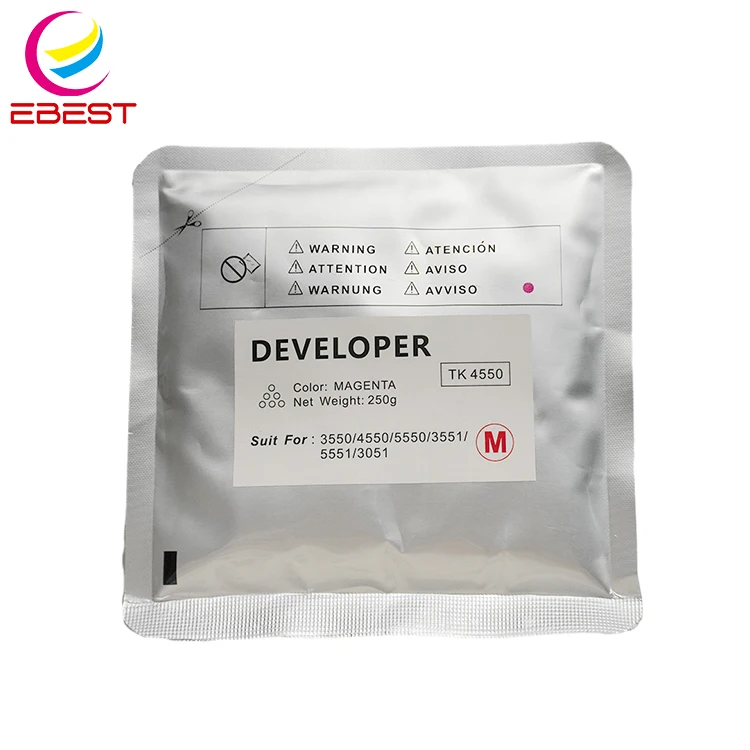 EBEST Hot Sale Compatible TK4550 Developer For Kyocera 3550 4550 5550 3551 5551 3051 Copier Parts developer