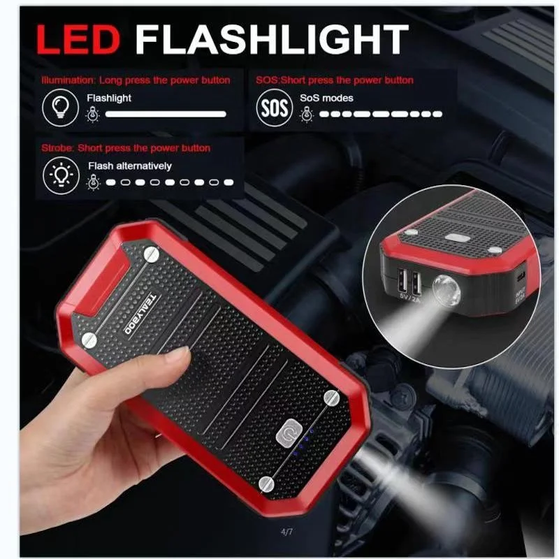 recovery & offroad accessories electric car kit booster batterie voiture super capacitor car jump starter power bank