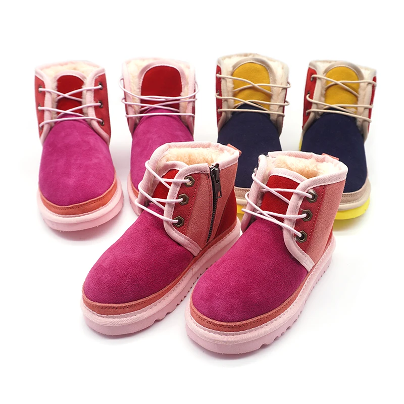 Factory wholesale Women Snow Boot Thick Soles Large SizeWinter cheap  fashion warm snow boots  hot selling   ladies winter boots