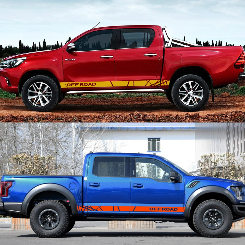 Автомобильные аксессуары для Ford Ranger Dodge Isuzu Dma Nissan NAVARA Toyota Hilux Mitsubishi L200 внедорожник 4x4 автомобильная наклейка тюнинга