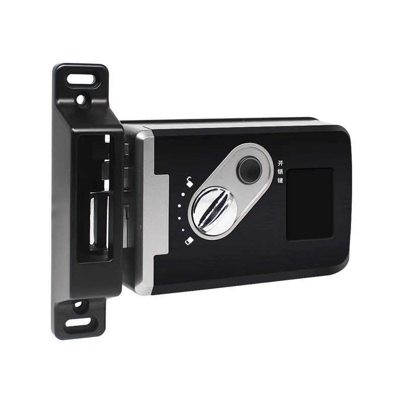Battery Powered Invisible Gate Entry Auto Door Lock Latch Door Lock Wireless Distance 30m