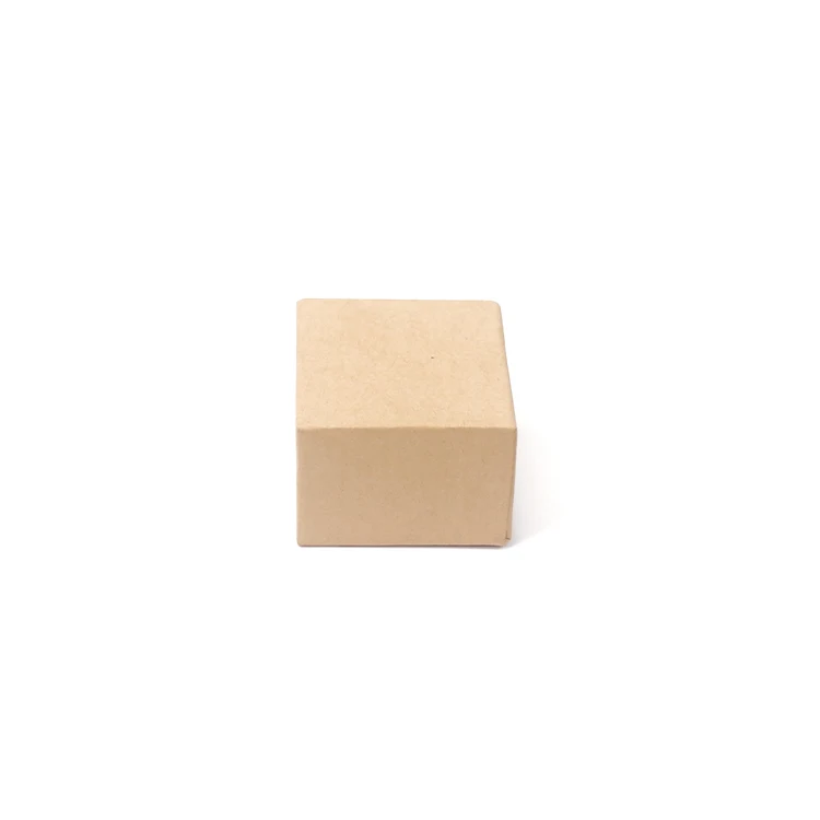  Natural Drawer Cardboard Kraft Paper Sponge Covered Velvet Lining Jewelry Ring
