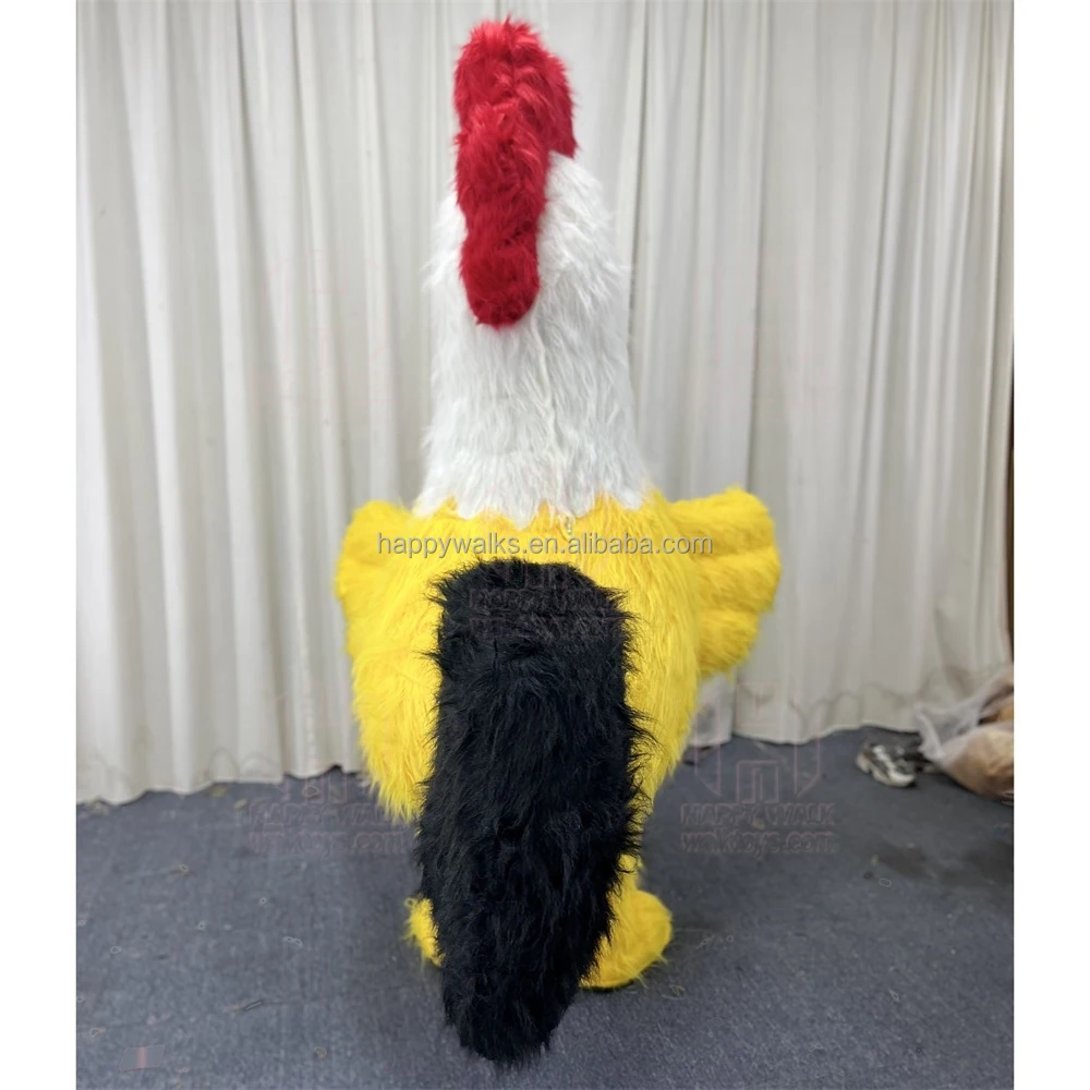 Wholesale custom inflatable rooster cartoon costume commercial 1.6M 2m 2.6m mascot costume