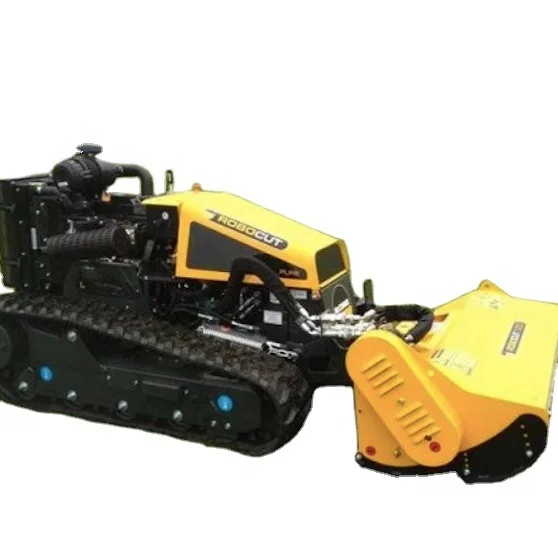 Tracked Lawn Mower Grass Cutter Rubber Chassis Undercarriage Robot Platform