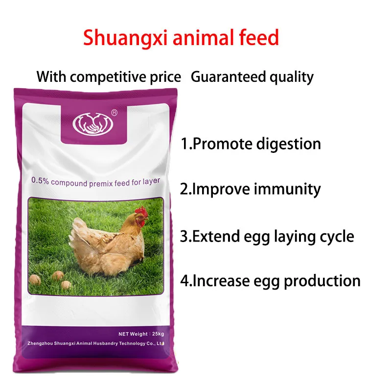 0.5%layer feed chicken poultry chicken layer feed poultry feed additives for layers