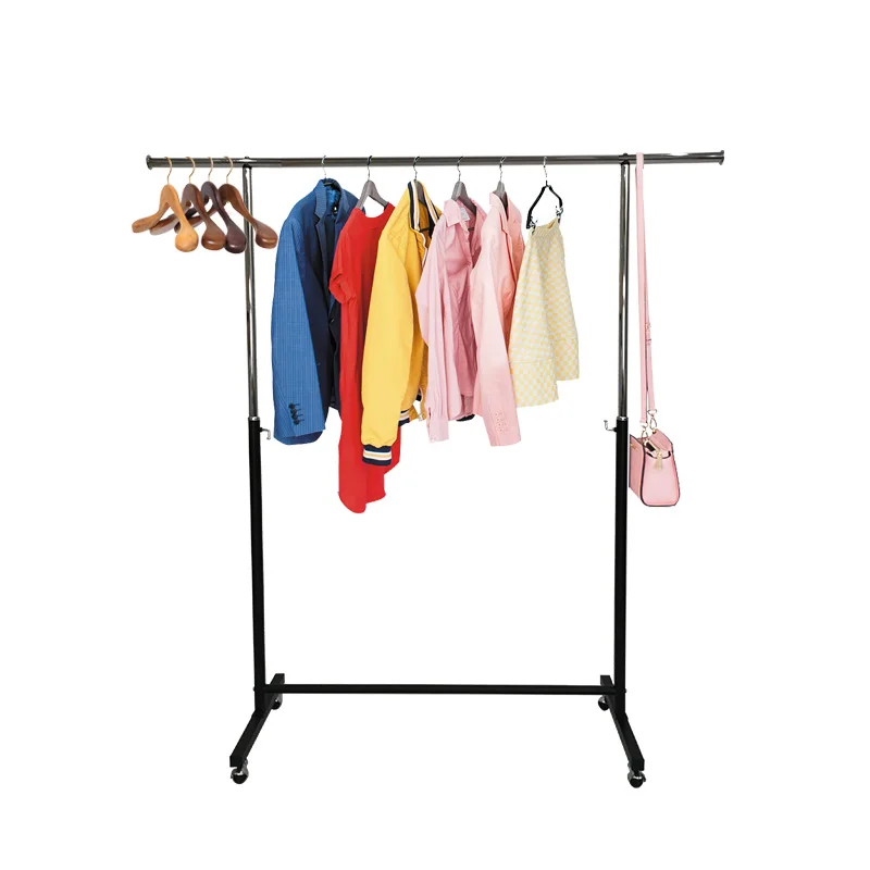 Clothing Rack T-shirt Display Rack Boutique Clothes Store Clothes Metal Shelf Garment Clothing Display Rack