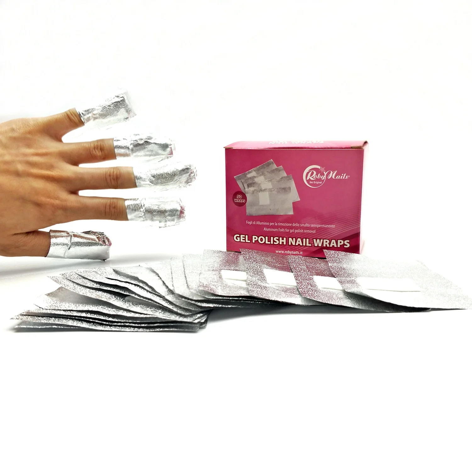 hot sell nail polish remove foil roll China manufacture