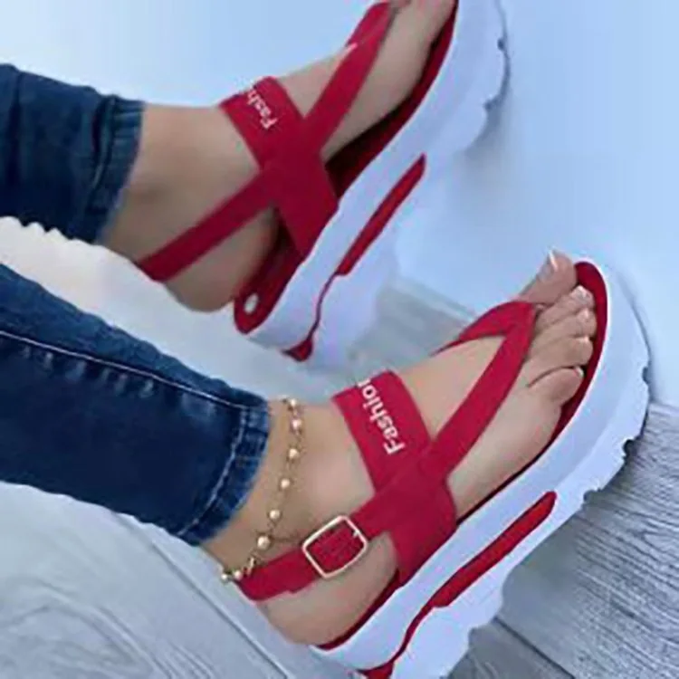 2024 Fashion Women Casual Sandals Female Girls Simple Style Open Toe Everyday Low Heels Sandals Shoes