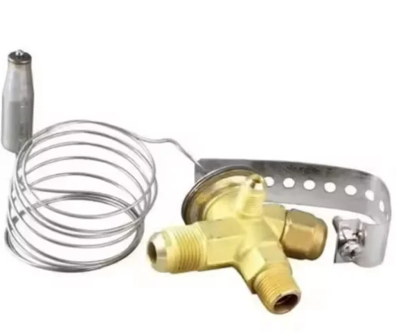 High quality Danfoss Refrigerator part 068Z3348 R134A R513A TE2 original  Expansion Valves Chiller Thermal Expansion Valve