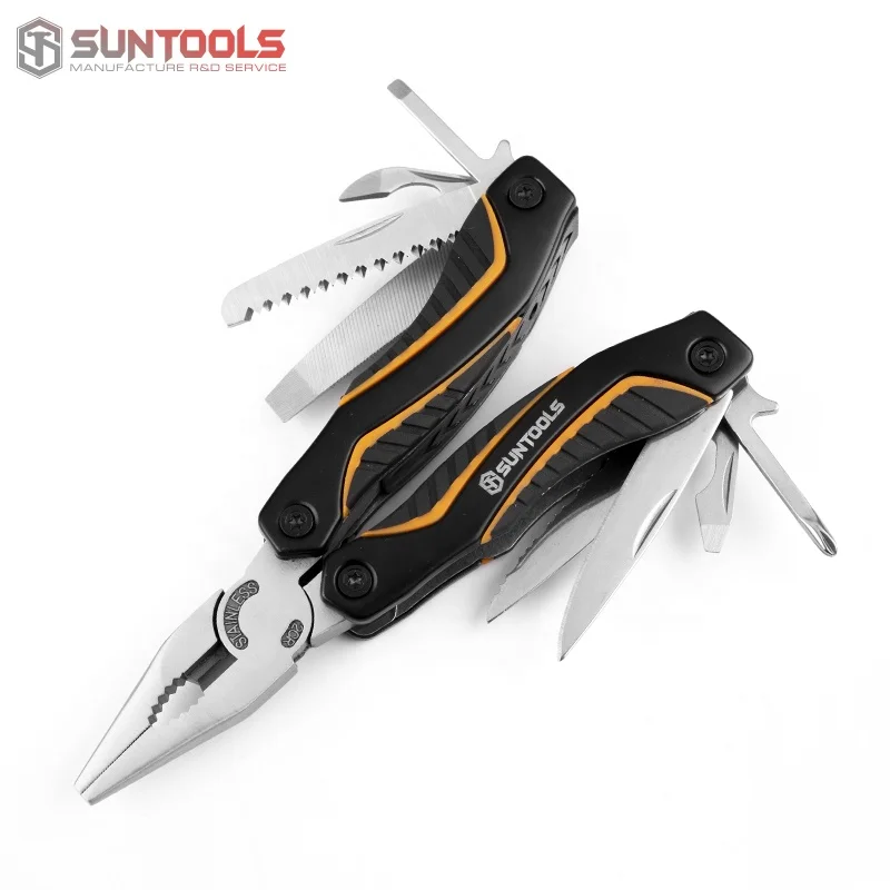 Multifunctional stainless steel pliers hand tools portable tool pocket folding knife Multitool outdoor plier