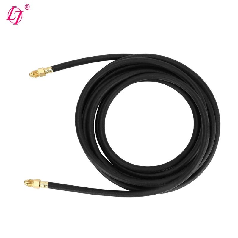 Extend Gas Hose Argon CO2 Flow Meter Regulator Adapter Hose Mig Tig, G5/8' with Inert Gas Fitting