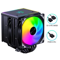 SNOWMAN 2023 NEW Design High Performance CPU Cooler 6 Pipes Universal  LGA 2011 1366 1200 1700 115X AM5 AM4 CPU Cooling Fan