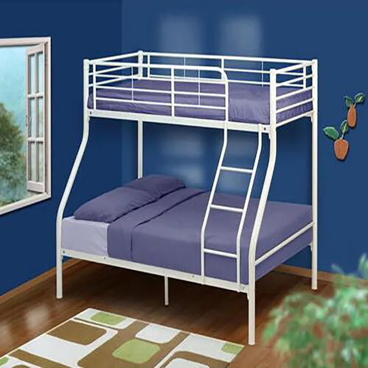 Wholesale New Design Metal Frame Ladder Double Children Bunk Kids Bed Bunk With Slide