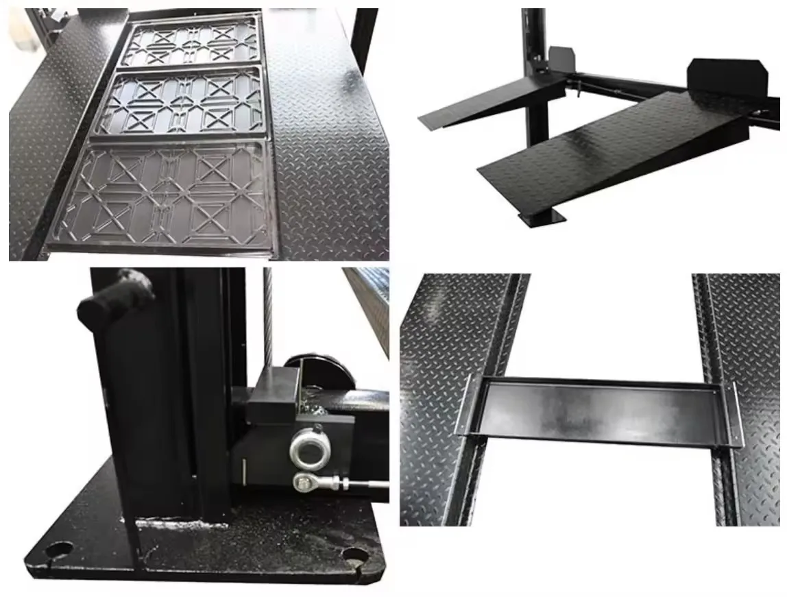 Heavy duty car parking lift tube column parking equipment car repair lift manual lock release car parking equipment