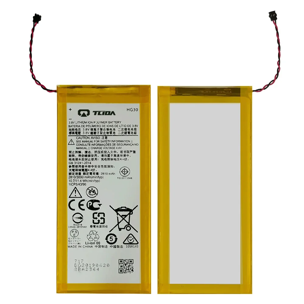 Oem Hg30 Li-ion Cell Phone Battery For Motorola Moto G5s G5s Plus G6 1s Battery