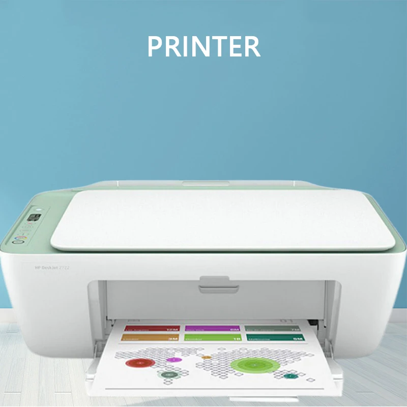 Multifunction printer wireless cell phone connection color inkjet A4 small home printing and copying all-in-one machine