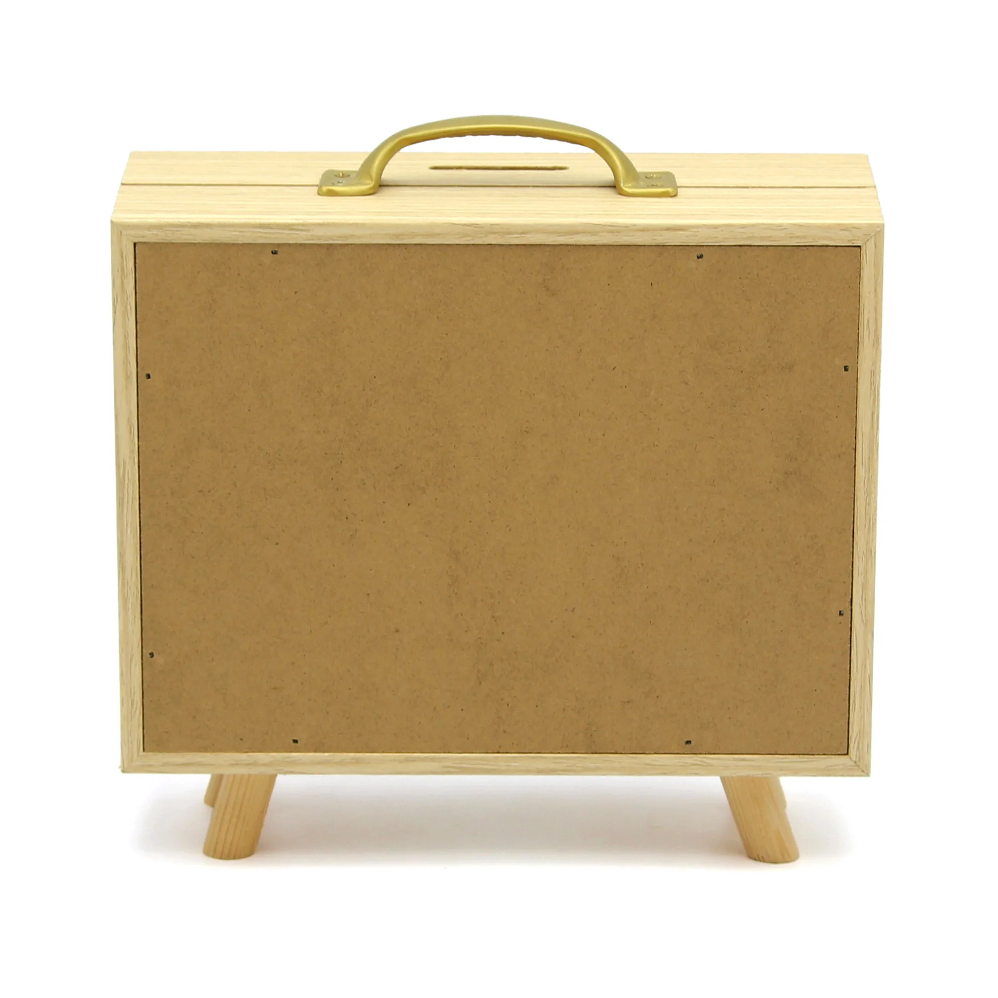 Оптовая продажа, под заказ, деревянная зернистая цветная стеклянная задняя панель с рисунком тени, коробка для денег