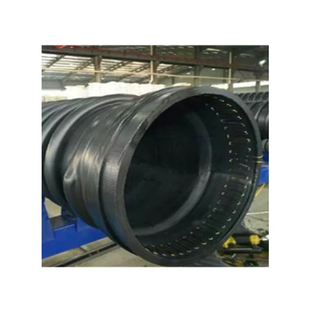 Производитель DN1000mm SN12.5 Hdpe настенная пластиковая труба каратная Krah