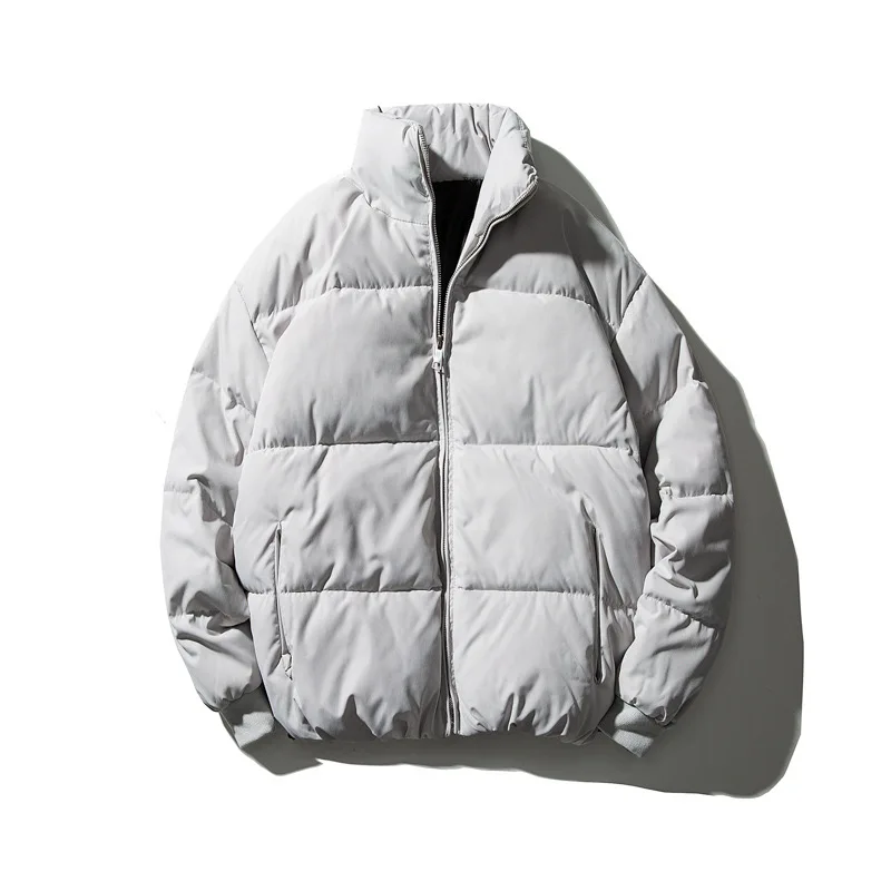 Wholesale Custom Man Stand Collar Men Winter Jacket Windproof Cotton Jacket For Man