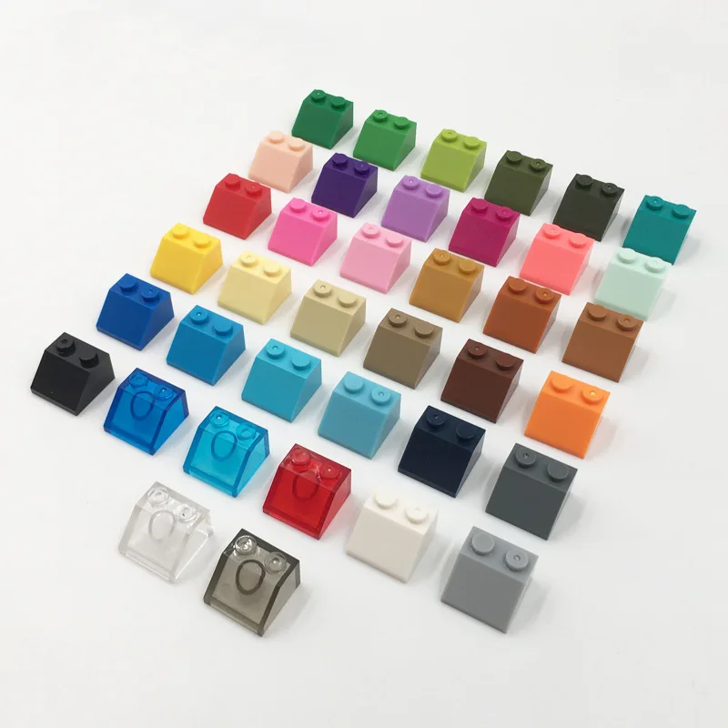 No.3039 2x2 Slope Brick Pieces Moc DIY Small Building Blocks in Bulk mini bricks building blocks