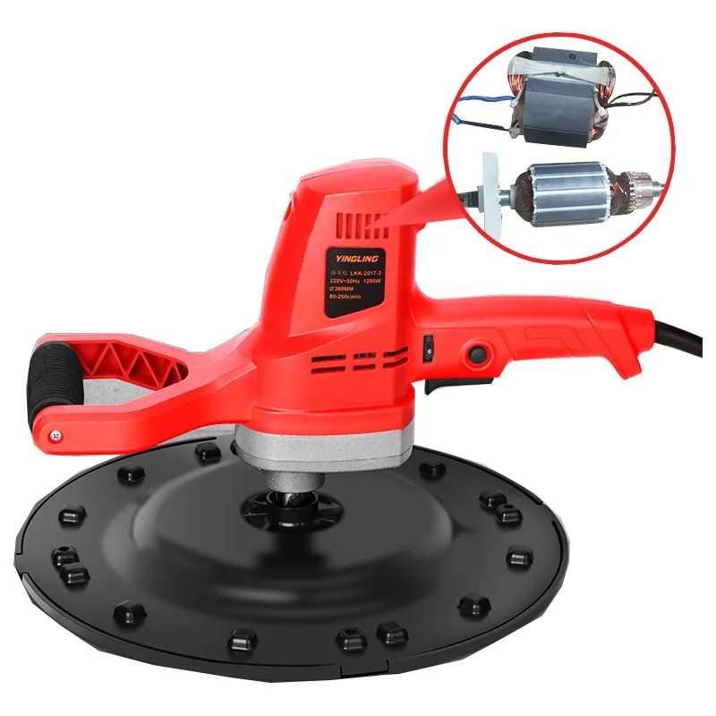 Handheld Wall Polishing Machine Putty Magic Wall Machine Cement Mortar Machine