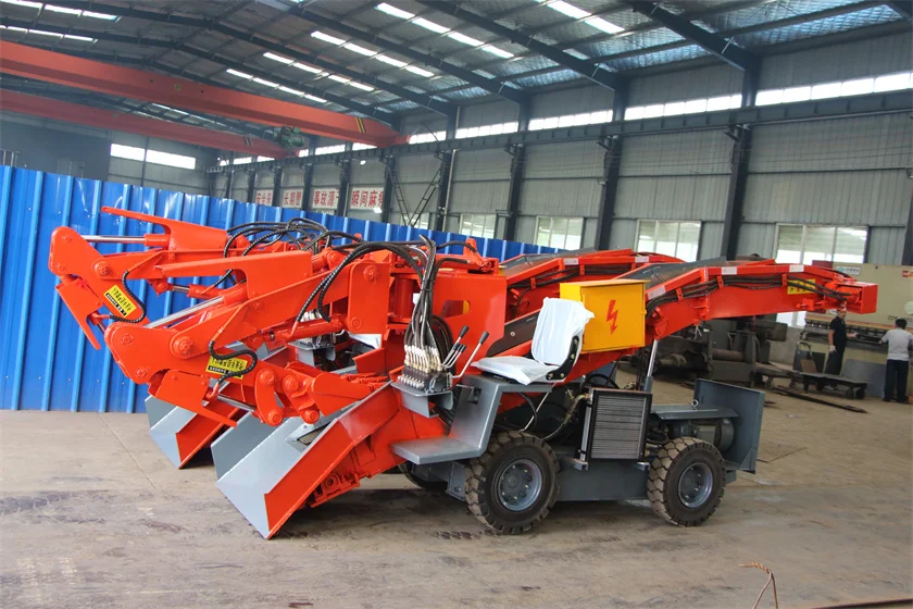 HuanSheng Cheap Tunnel Wheel Mucking Loader Small Mucking Loader for Mining