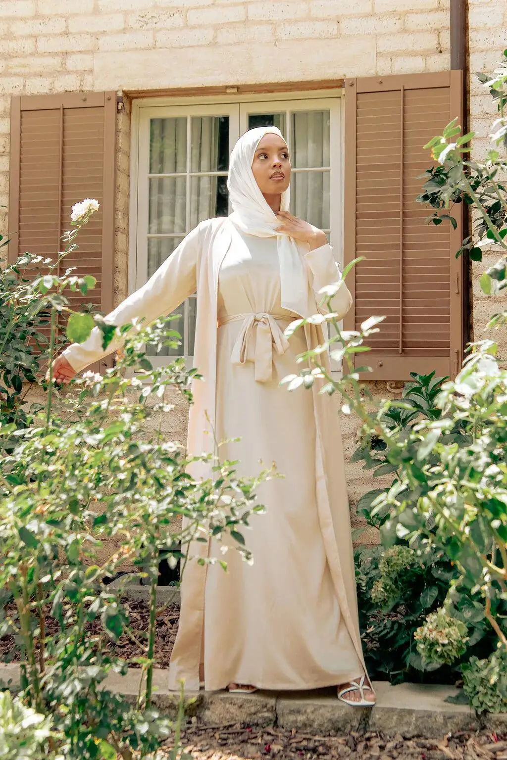 Apparel Design Service Dubai Style Open Chiffon Muslim Women Abaya