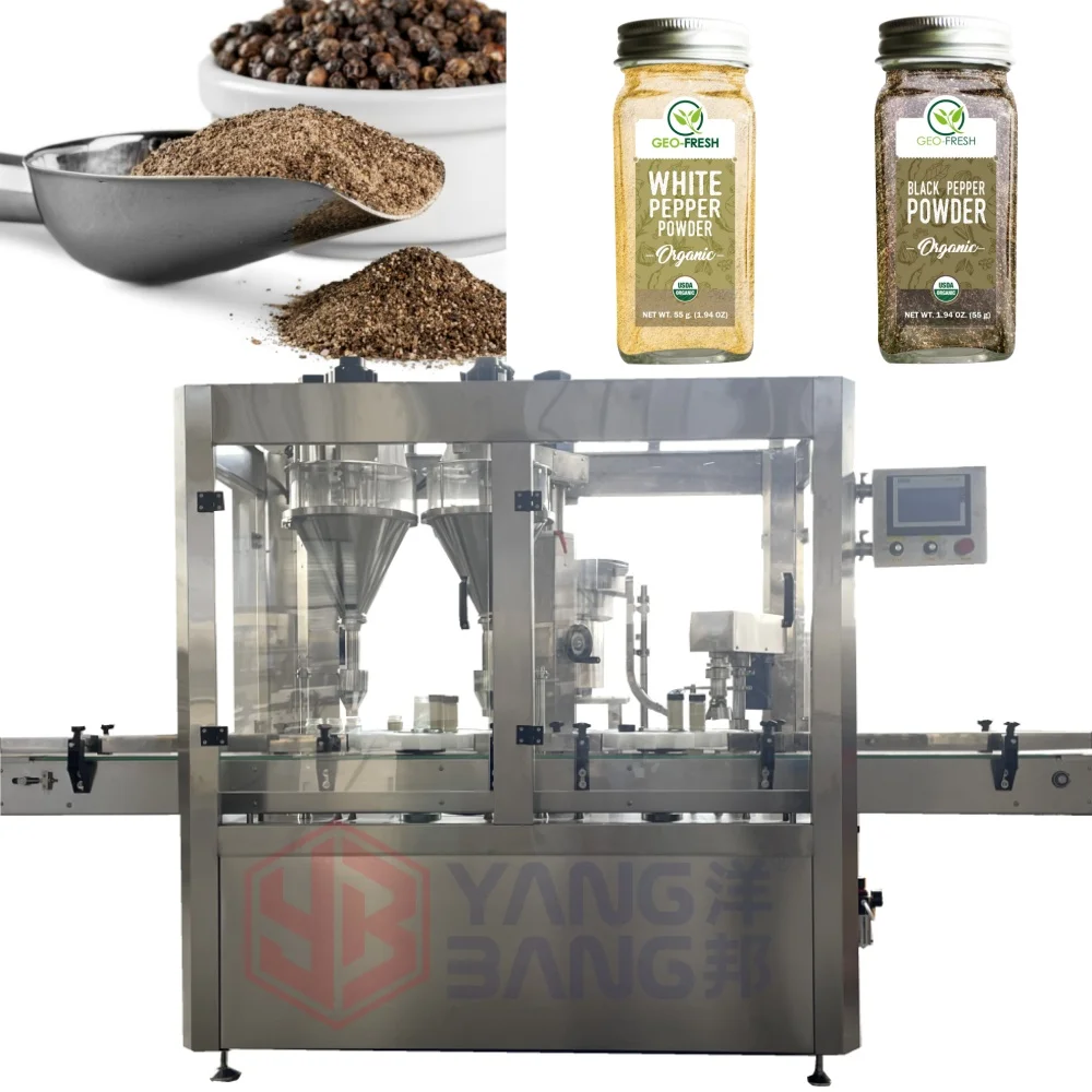 YB-FX2 Fully Automatic Pepper Powder Filling Machine Automatic pepper filling production line
