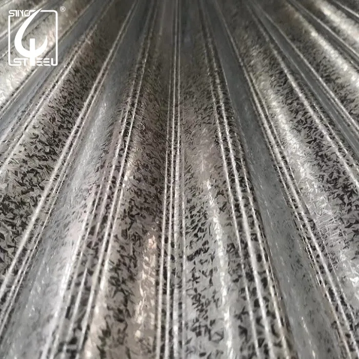 Waterproof Corrugated Aluzinc GL Roofing Sheet From Shandong Sino Steel sheet iron galvanized