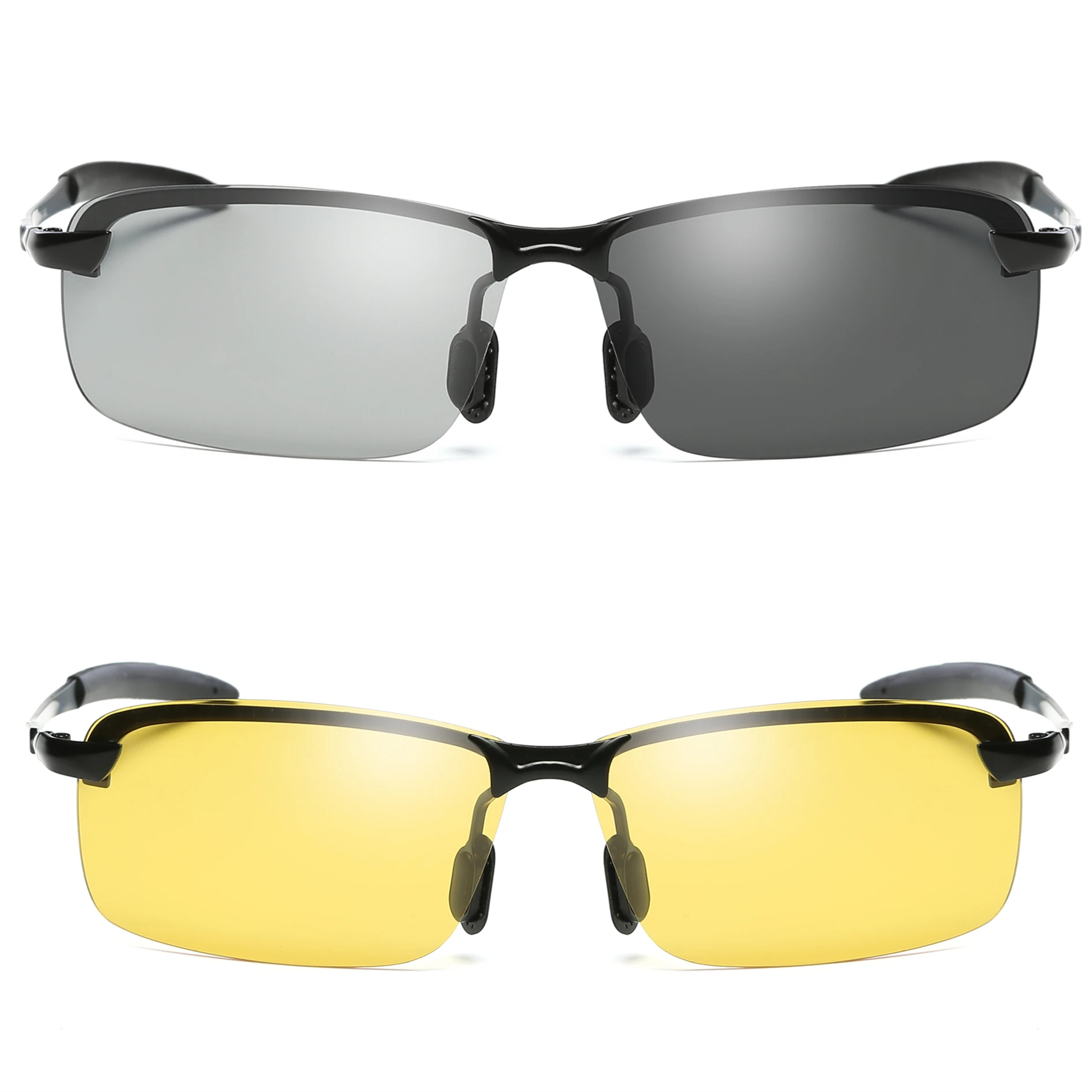 color change fast polarized lunettes photogray kaca mata fashion containers csi yoke neon square italian photochromic sunglasses
