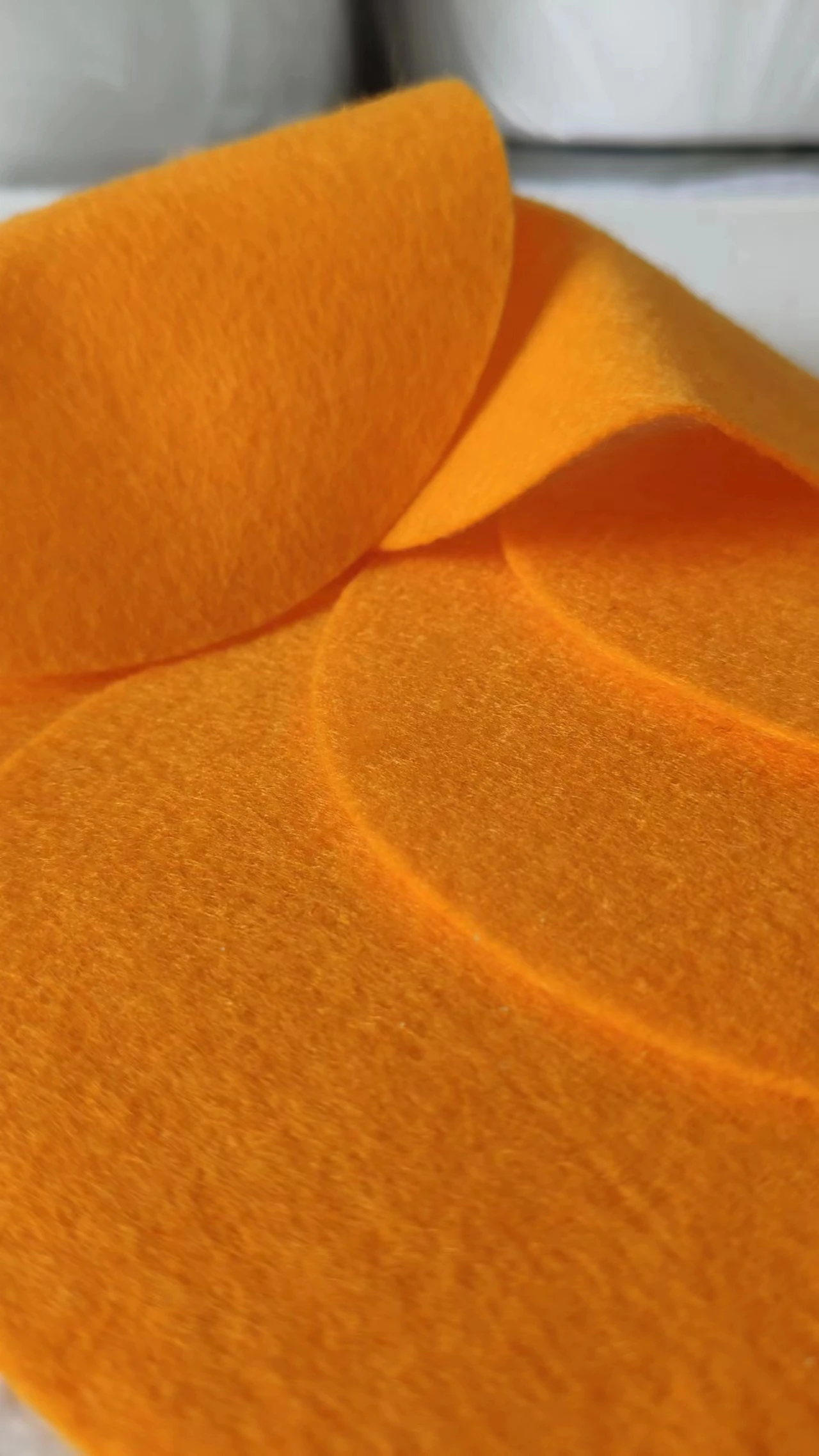 Hot Selling China factory directly supplier shrink resistant white needle punched non woven felt Geotextile needle felt