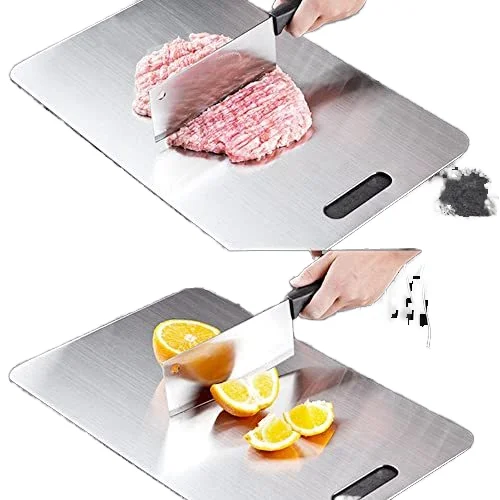 Stainless steel chopping board antibacterial double-sided cutting board case board wholesale