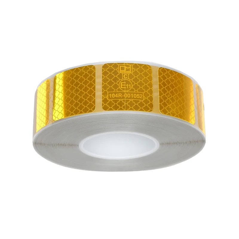 Fully comply ECE 104 three color rigid ECE104 Conspicuity marking contour tape for truck trailer