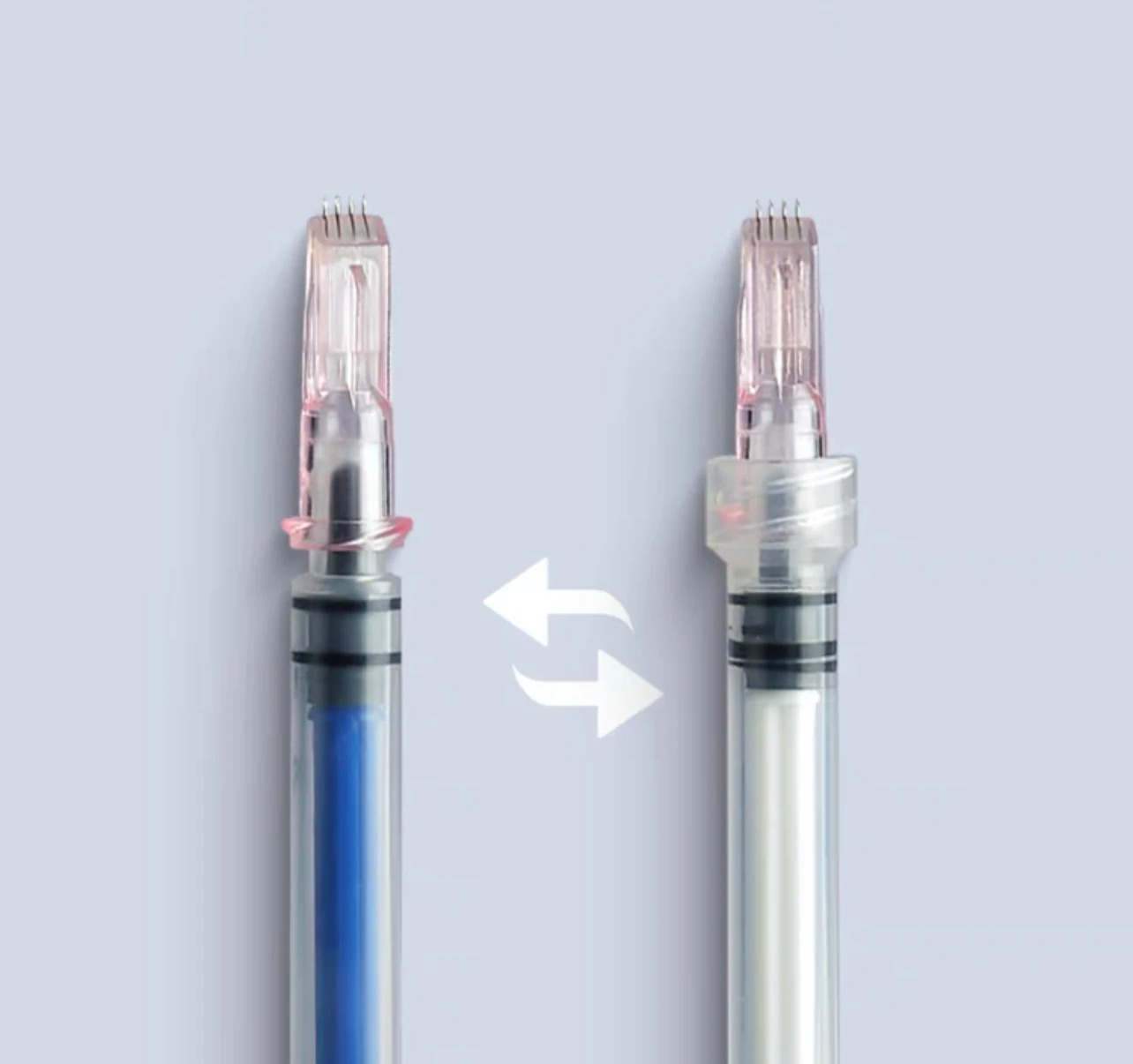 4 pins 5pins 9pins Multi needles meso Mesotherapy injector needle Nano Painless 4Pins Meso Gun Needle