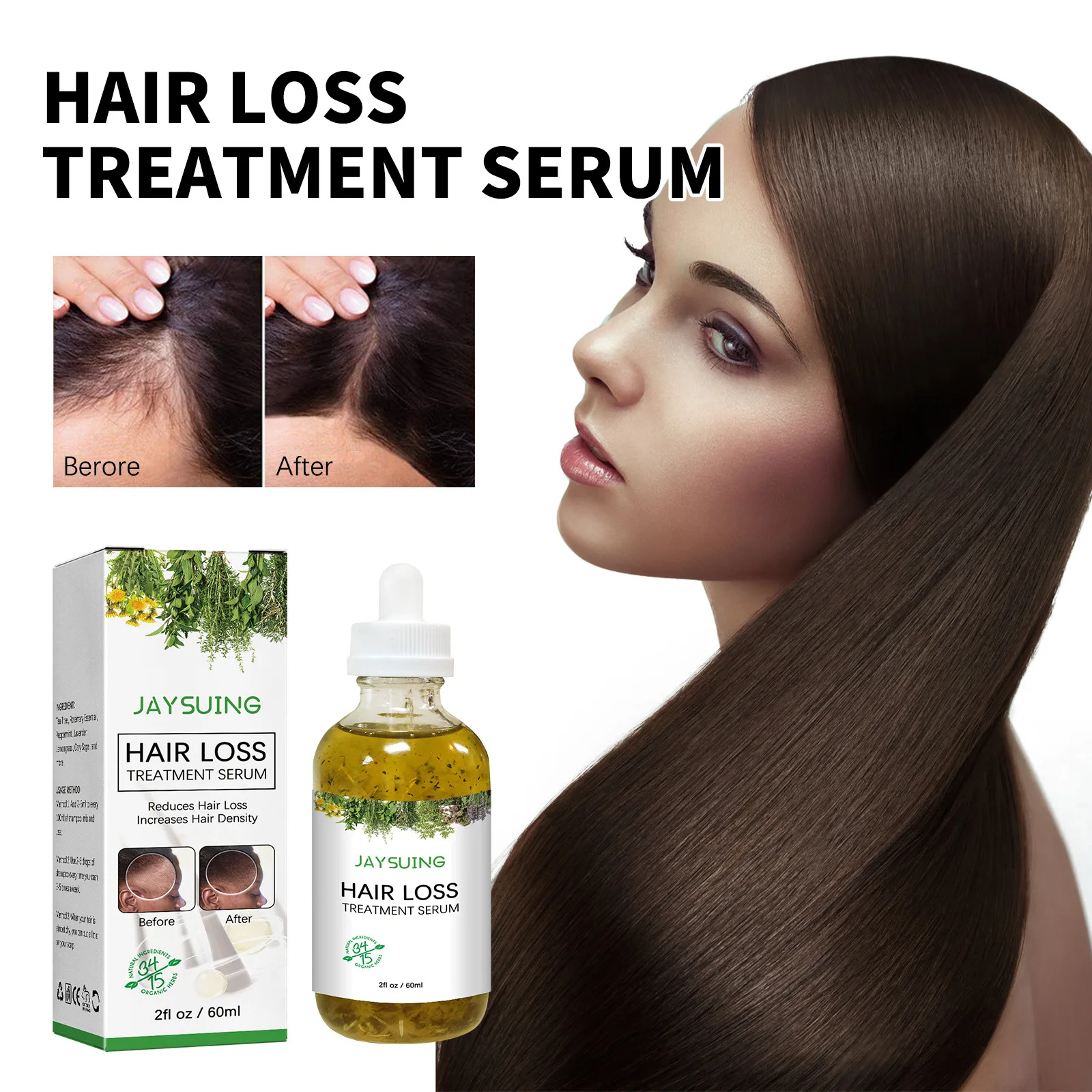 Hot Selling Hair Growth Oil Products Cheap Dropshipping Organic Anti Hair Loss Serum Fall Ginger Extra Strength Hair Growth Oil