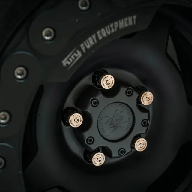 FURY 2007-2017 4x4 внедорожные автомобильные аксессуары cnc Алюминиевые гайки ступицы для Jeep Wrangler