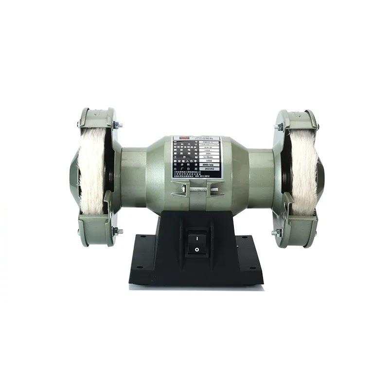 Manual Sunglasses Polishing Buffing Machine With 2 Polishing Wheel for Jewelry, Wood, Metal,Lens