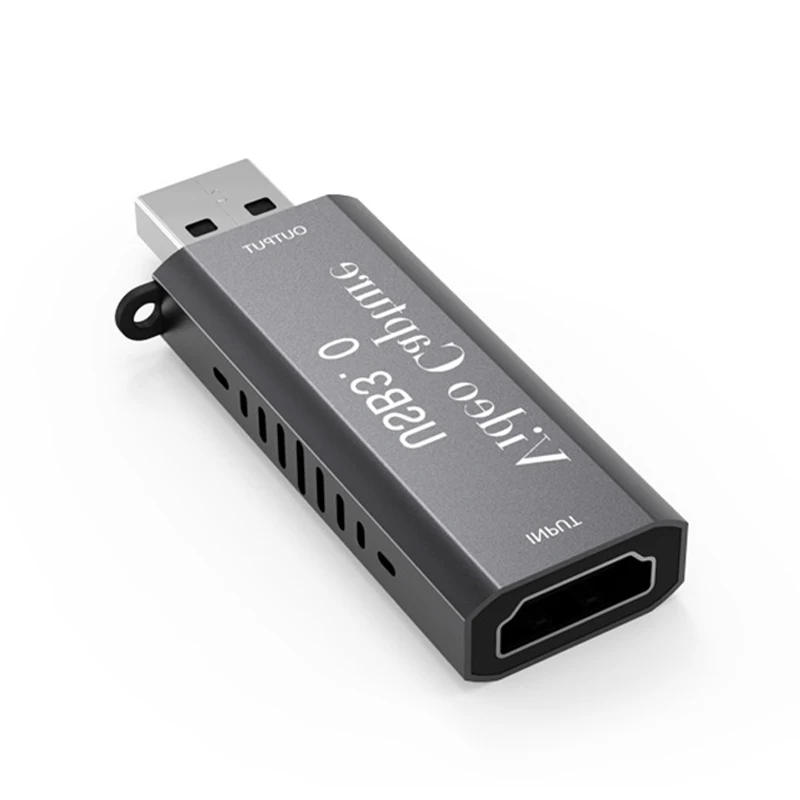 
USB3.0 to HDTV audio video capture card recording game OBS live show HD TV capture 4k60hz 