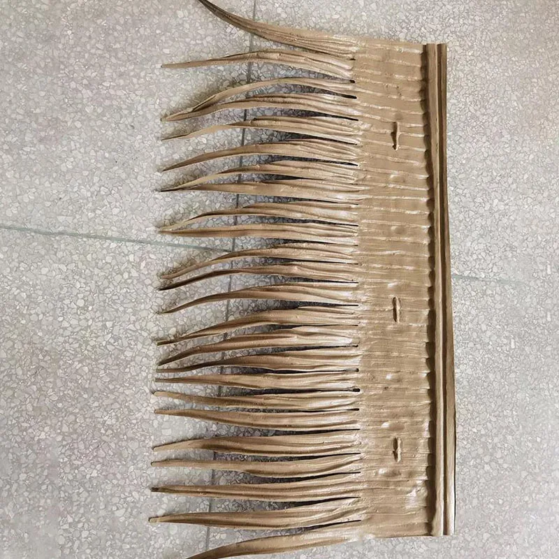 High Simulation Eco Friendly Recyclable UV Resistant Waterproof Synthetic Thatch for Gazebo Villa Roof